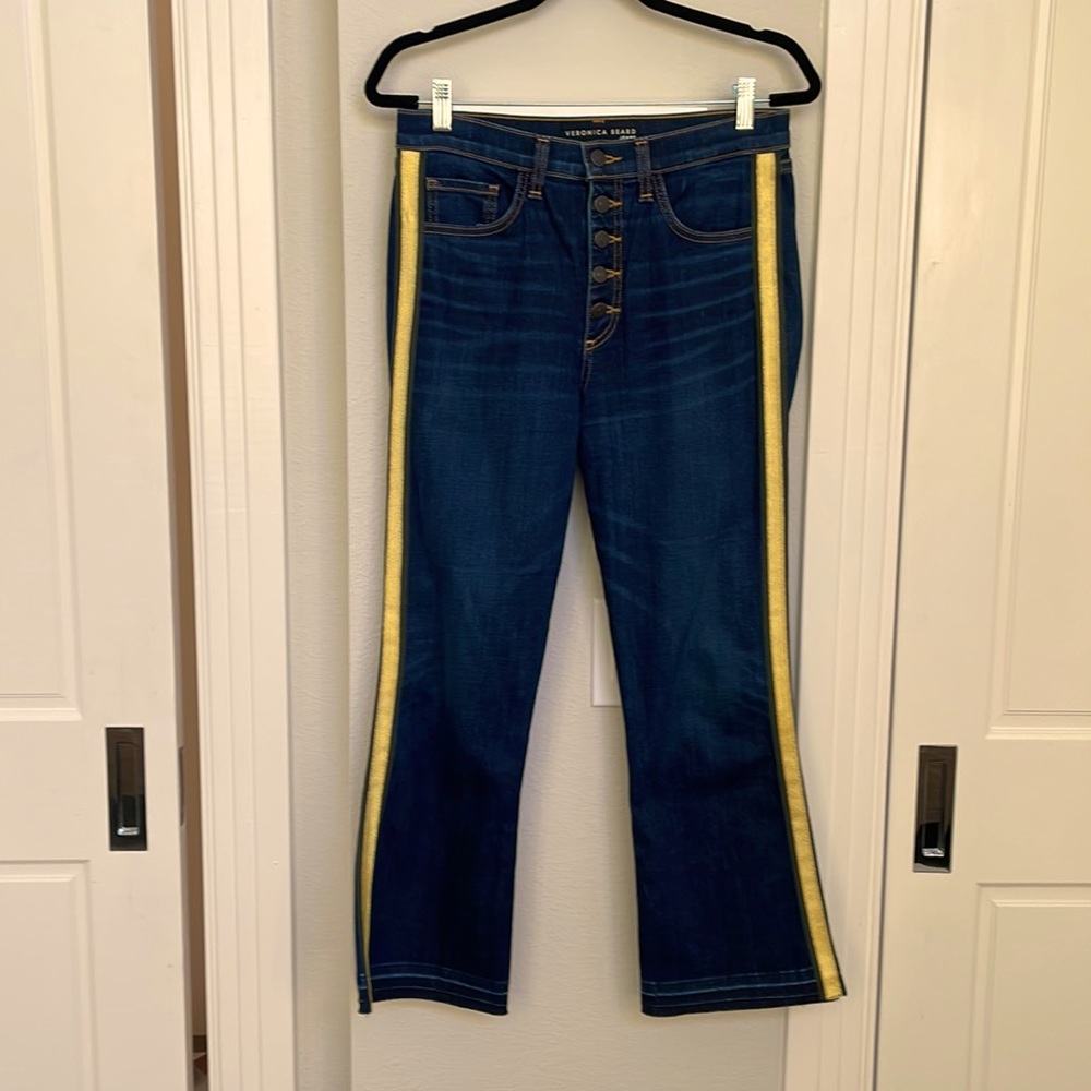 Veronica Beard Carolyn Baby Boot Jean sz 28